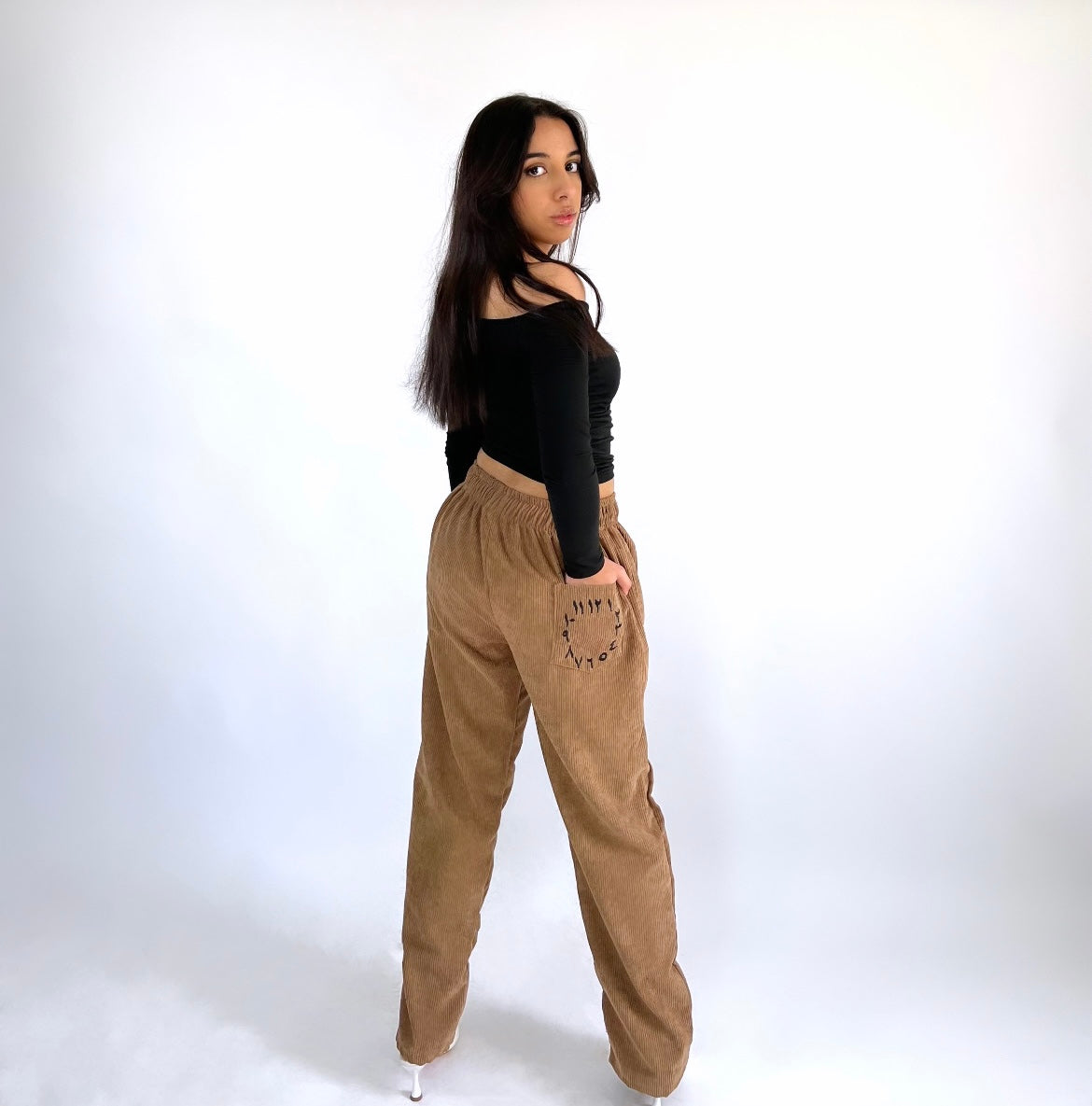Timeless III suede pants
