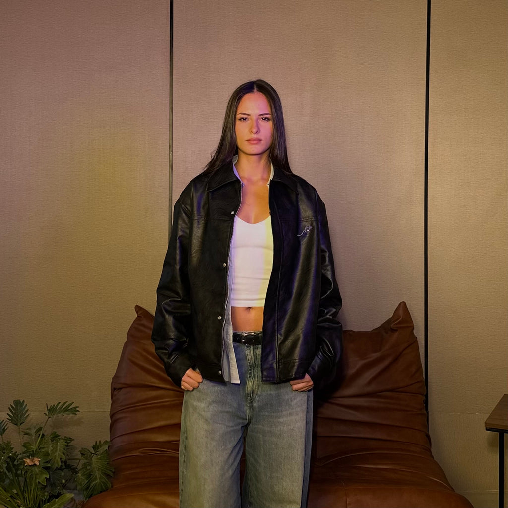 Timeless VI leather jacket