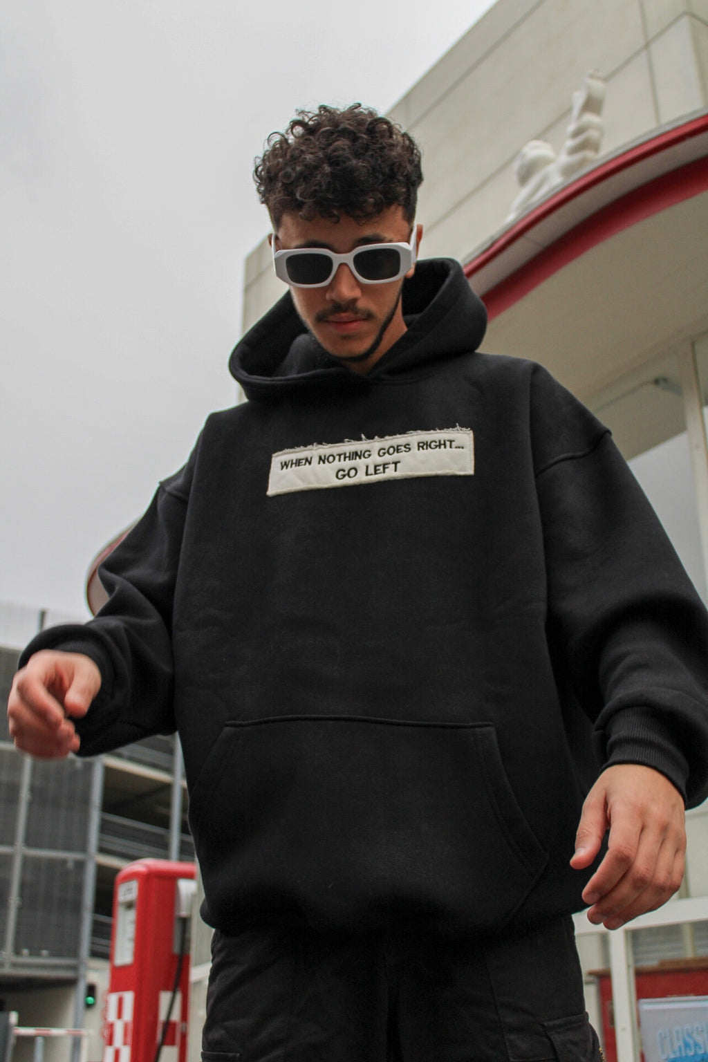GO LEFT hoodie