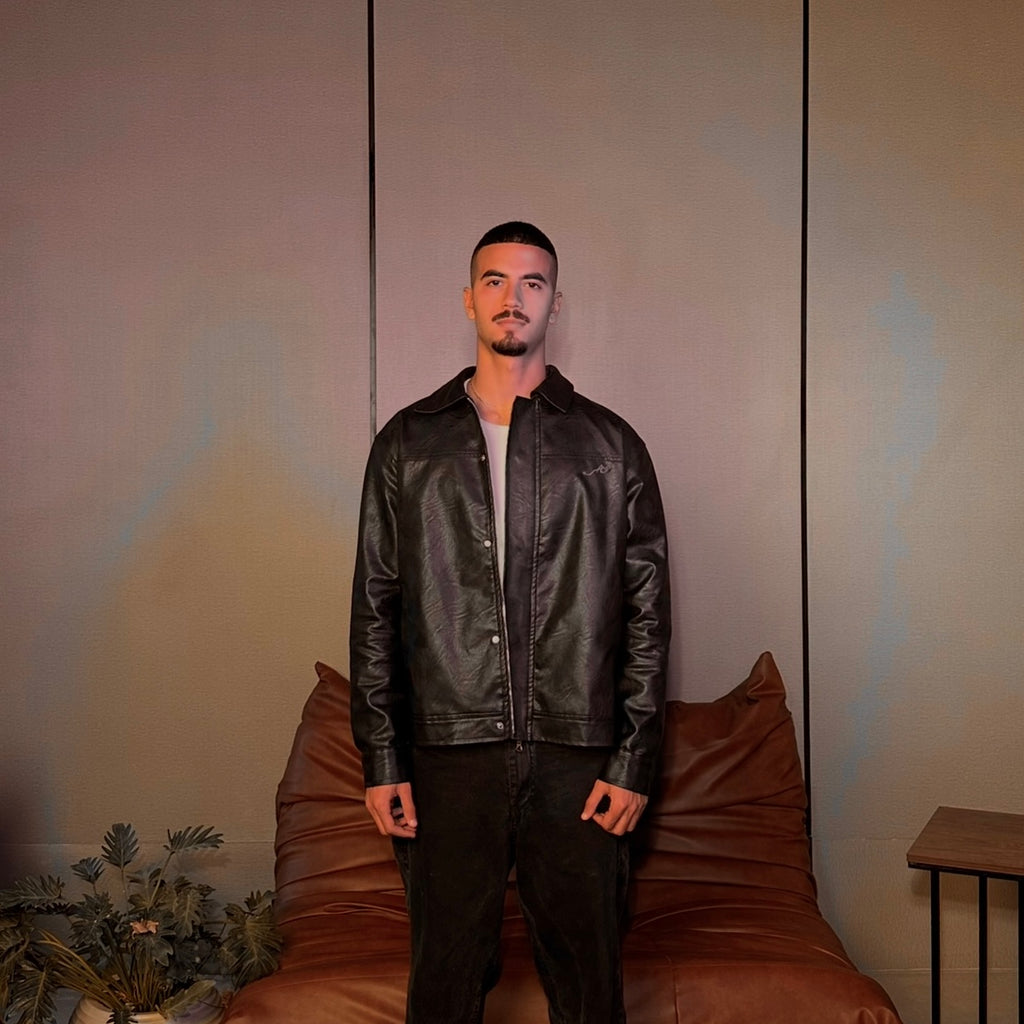 Timeless VI leather jacket