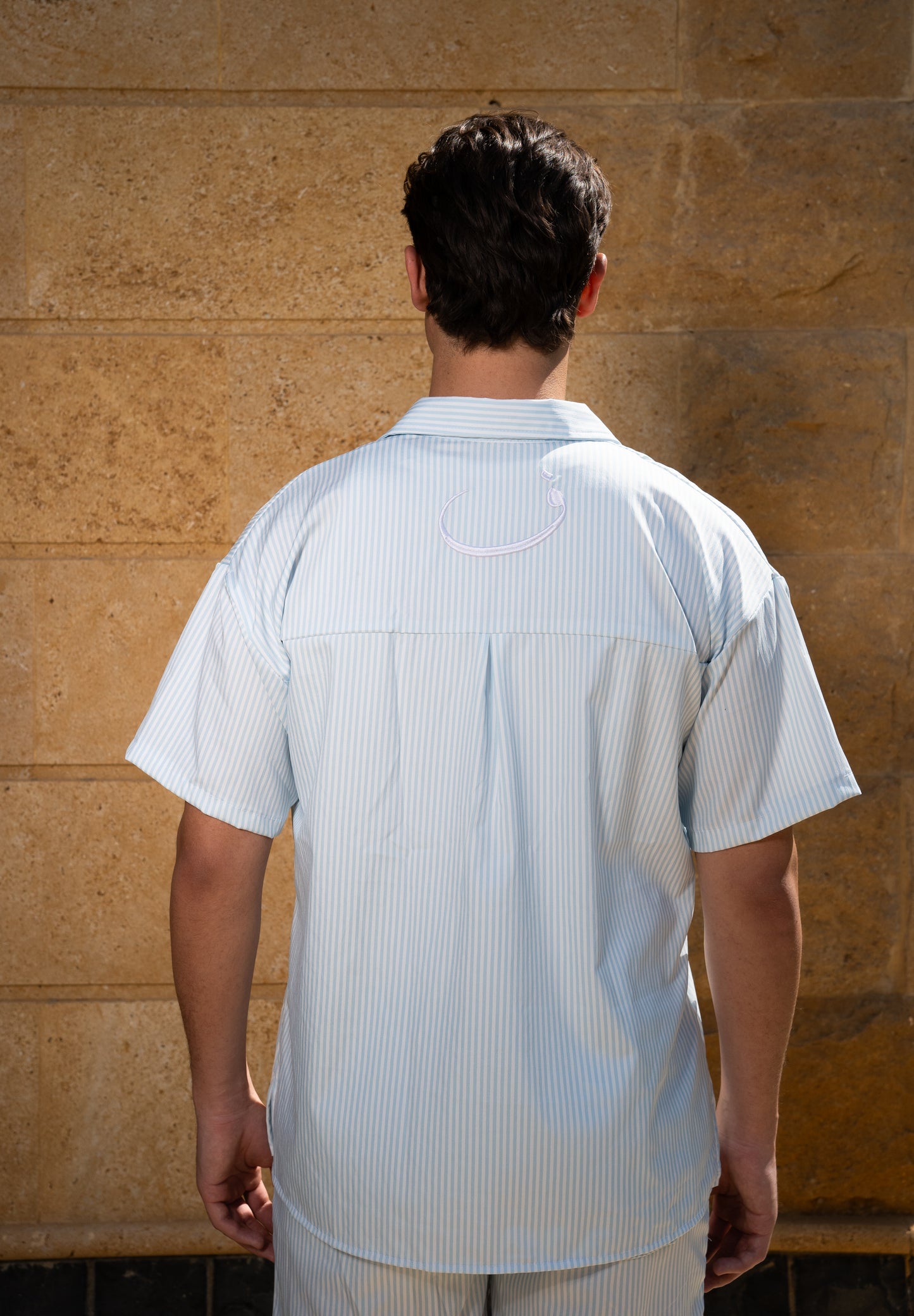 The ‘ف' chemise (Baby Blue)