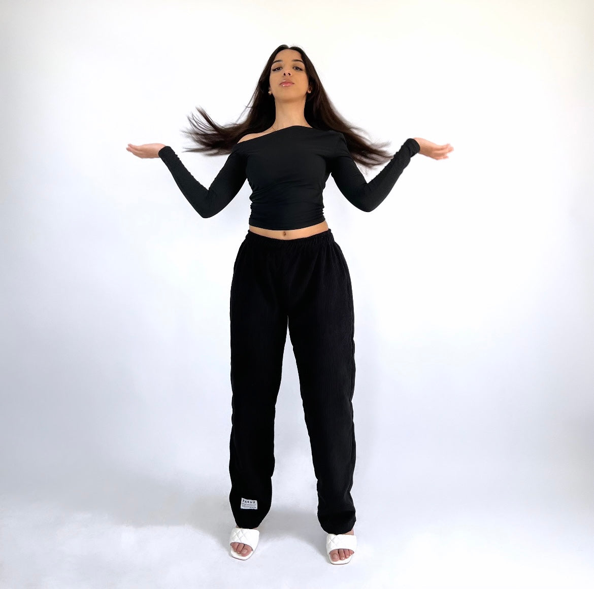 Timeless III suede pants