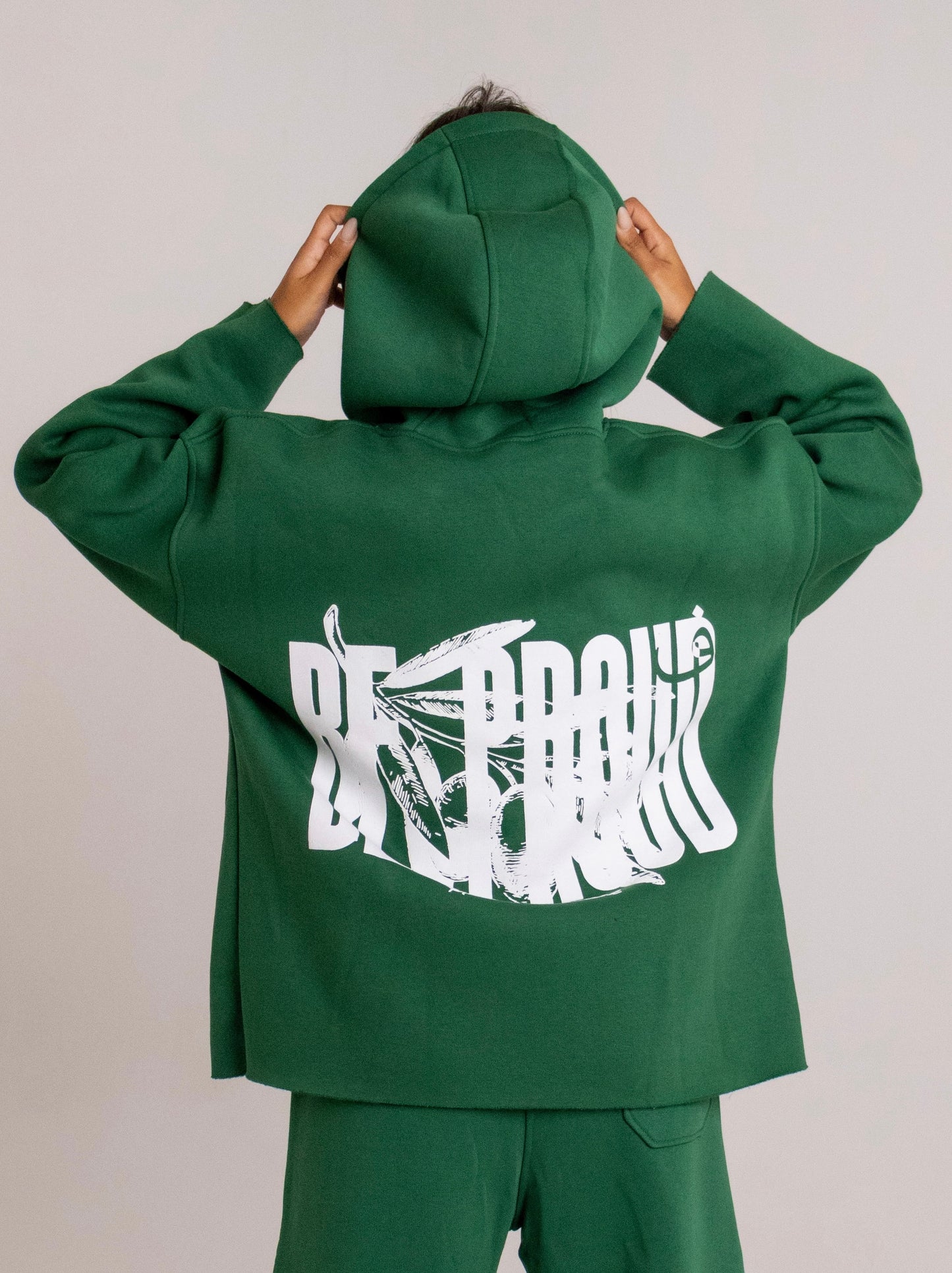 FEEL FREE hoodie(green)