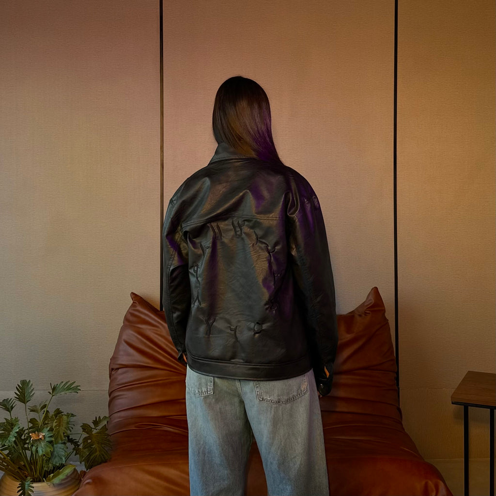 Timeless VI leather jacket