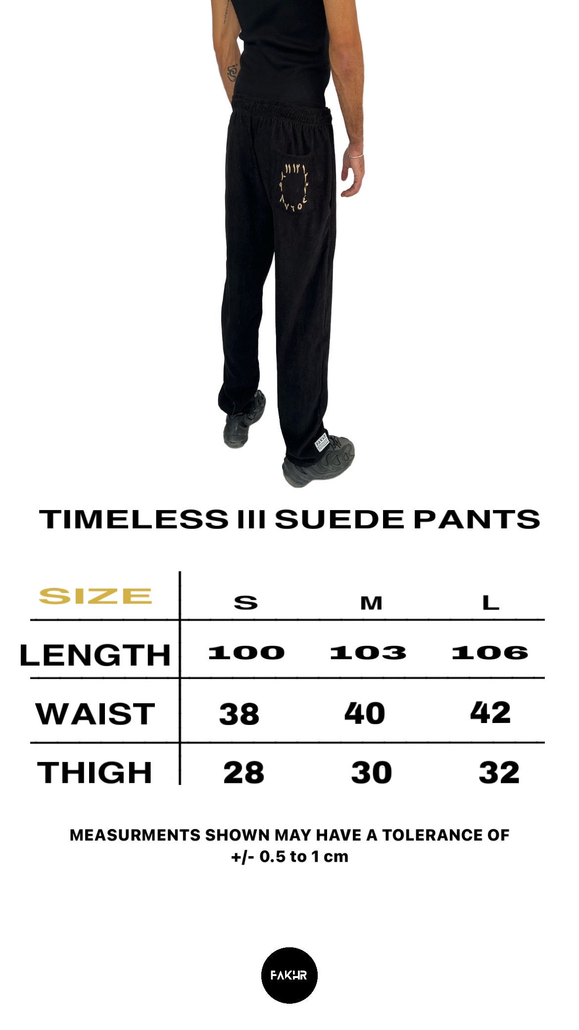 Timeless III suede pants